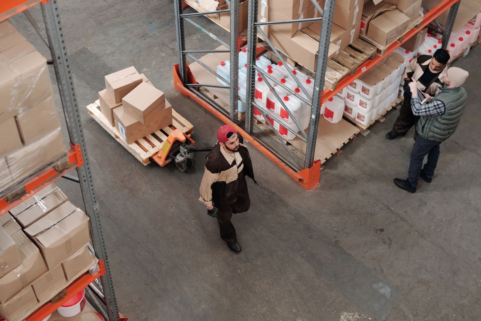 JWS Logistics team and operations